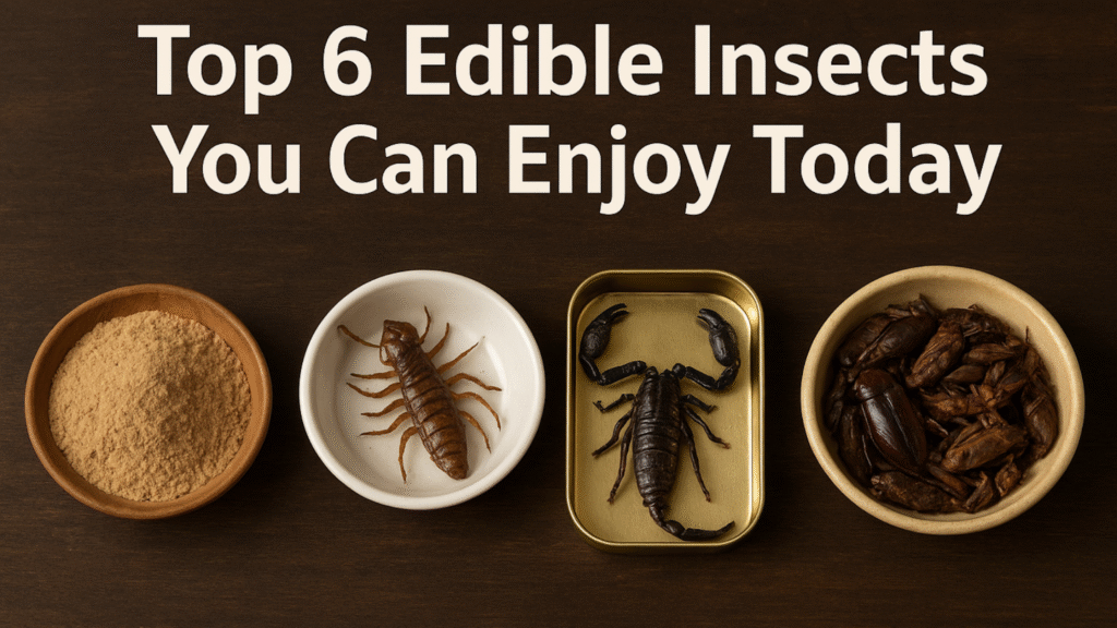 Top 6 Edible Insects You Can Enjoy Today Edible Insects